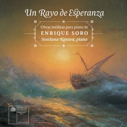 Carátula Un Rayo de Esperanza: Obras Inéditas para Piano <br/>de Enrique Soro 