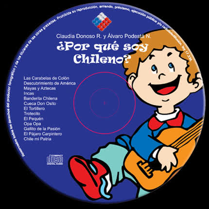 Carátula CLAUDIA DONOSO - Por que soy chileno