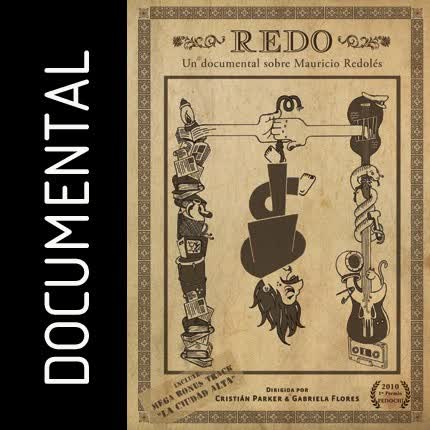 Carátula MAURICIO REDOLES - REDO, Un documental de Mauricio Redolés