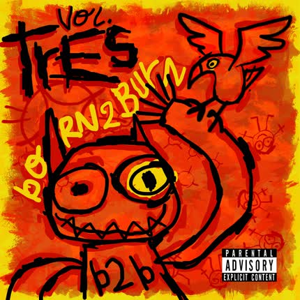 Carátula BORN 2 BURN, VOL. 3