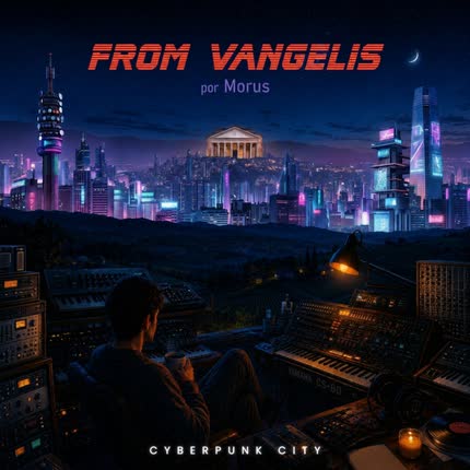 Carátula From Vangelis - Cyberpunk City