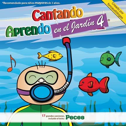 Carátula CANTANDO APRENDO A HABLAR - Cantando Aprendo en el Jardín (Vol. 4)