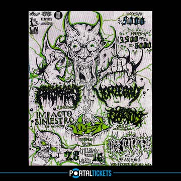 HARD-DEATH-NU-GRIND CORE EN MIRADOR // PortalTickets.cl