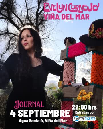 Afiche de EVELYN CORNEJO EN VIÑA DEL MAR - JOURNAL