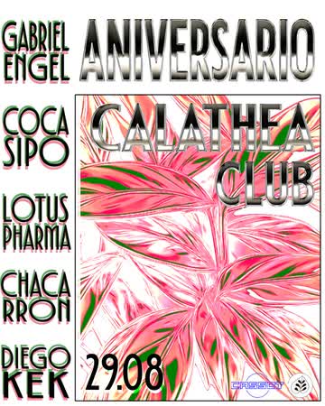 ANIVERSARIO CALATHEA CLUB