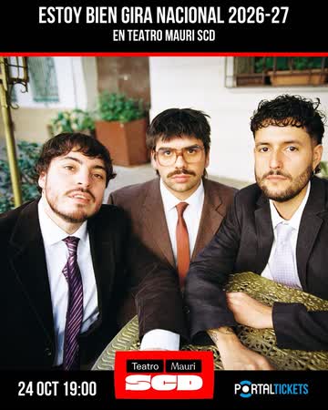 ESTOY BIEN EN TEATRO MAURI SCD VALPARAISO - GIRA NACIONAL 2026-2027, SEGUNDO LP
