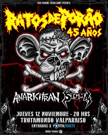 RATOS DE PORAO 45 AÑOS EN TROTAMUNDOS