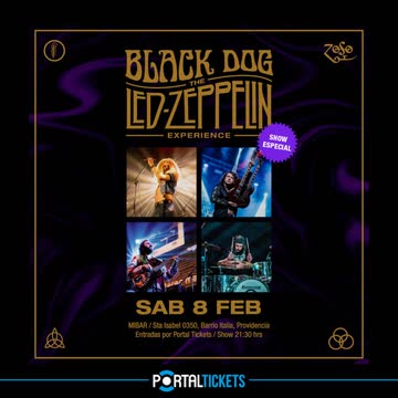 BLACK DOG: THE LED ZEPPELIN EXPERIENCE, SHOW ESPECIAL EN MIBAR