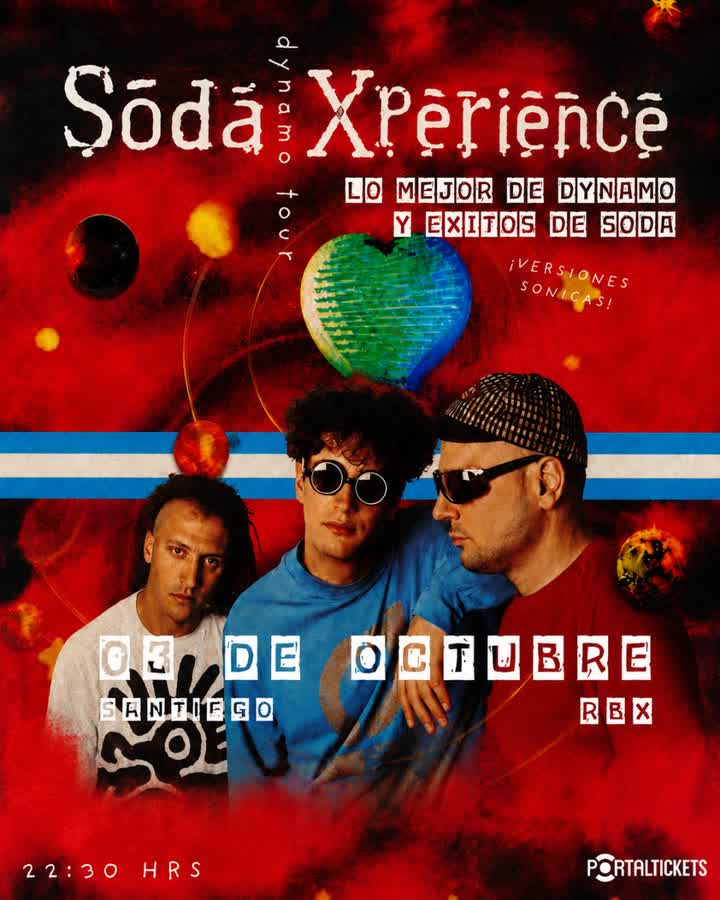 Afiche de DYNAMO TOUR SODA XPERIENCE SANTIAGO