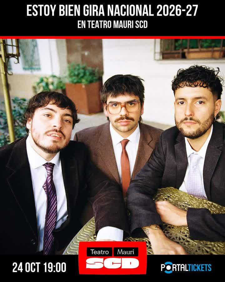 Afiche de ESTOY BIEN EN TEATRO MAURI SCD VALPARAISO GIRA NACIONAL 2026-2027, SEGUNDO LP