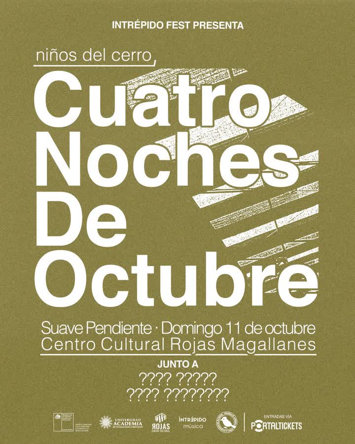 Afiche de SUAVE PENDIENTE - DÍA 3 - NDC + INVITADOS - INTRÉPIDO FEST 2026