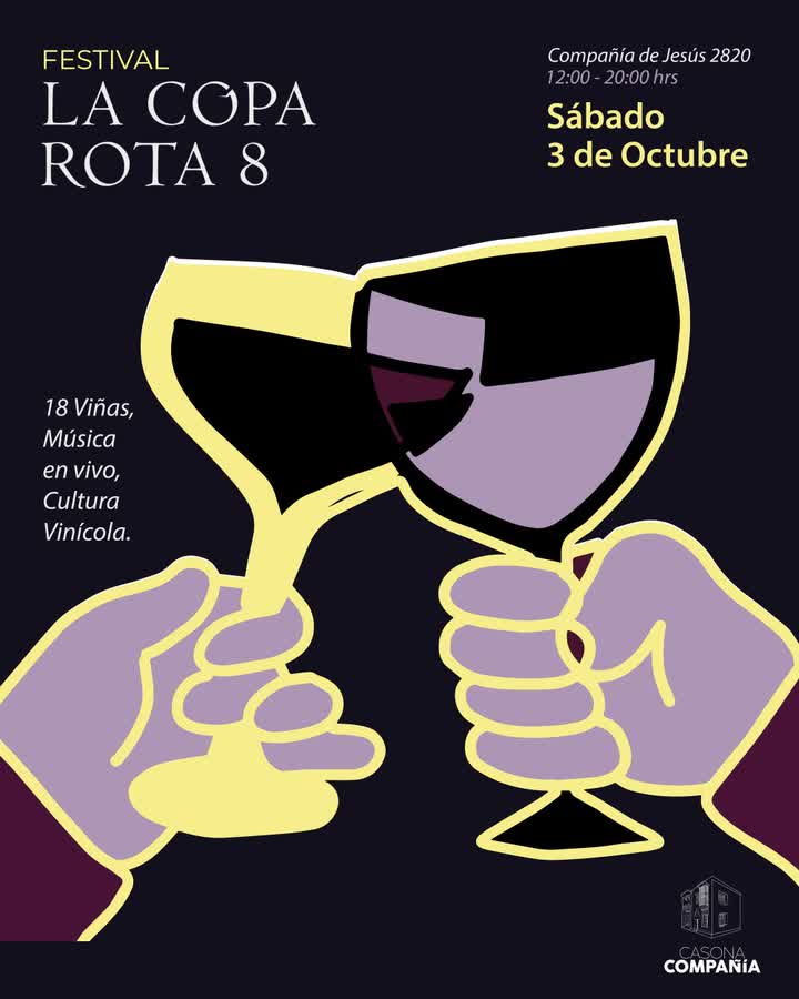 Afiche de LA COPA ROTA VII EN CASONA COMPAÑIA