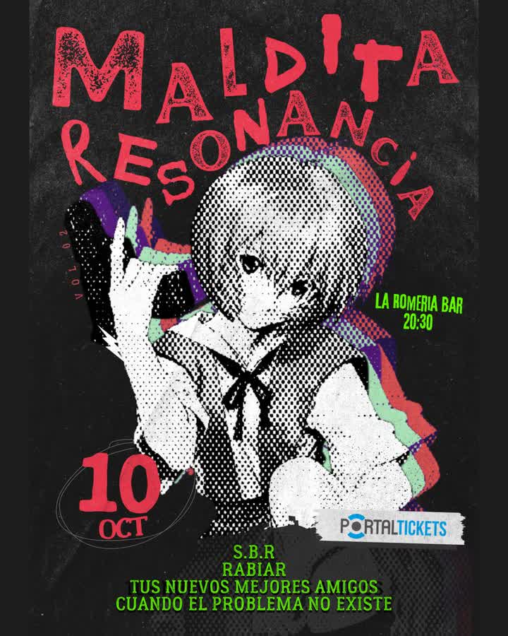 Afiche de MALDITA RESONANCIA EN LA ROMERÍA, CHILLÁN