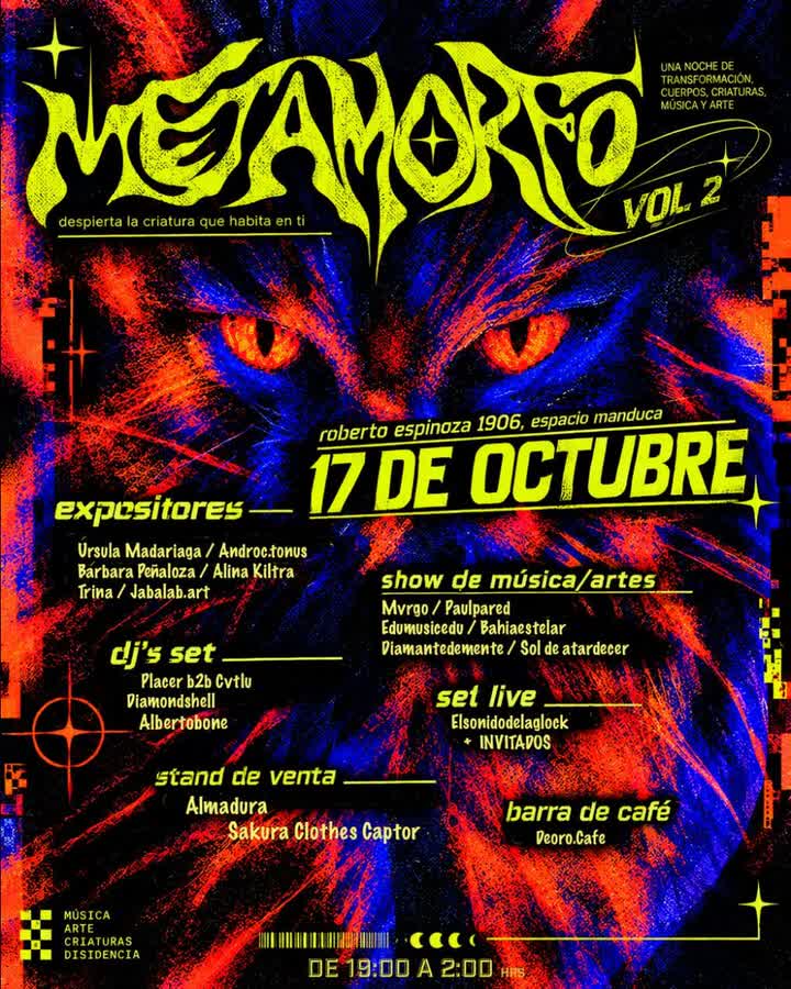 Afiche de METAMORFO VOL 2. EN MANDUCA