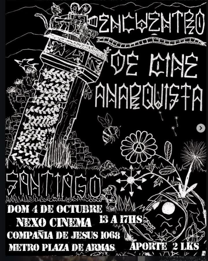 Afiche de FESTIVAL ANARQUISTA DE BUENOS AIERES