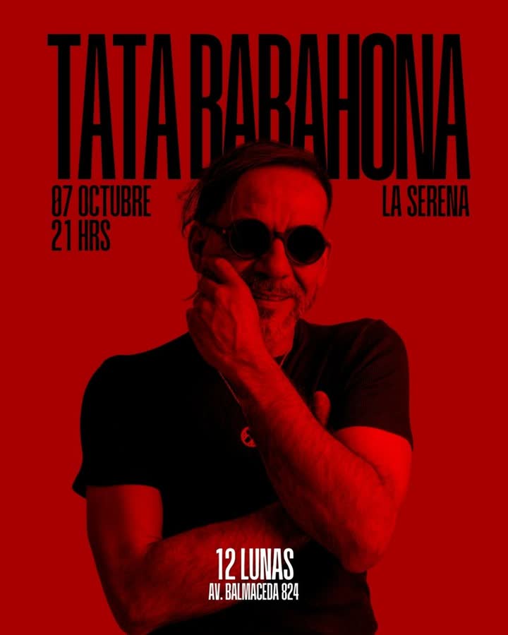 Afiche de TATA BARAHONA SOLISTA EN LA SERENA
