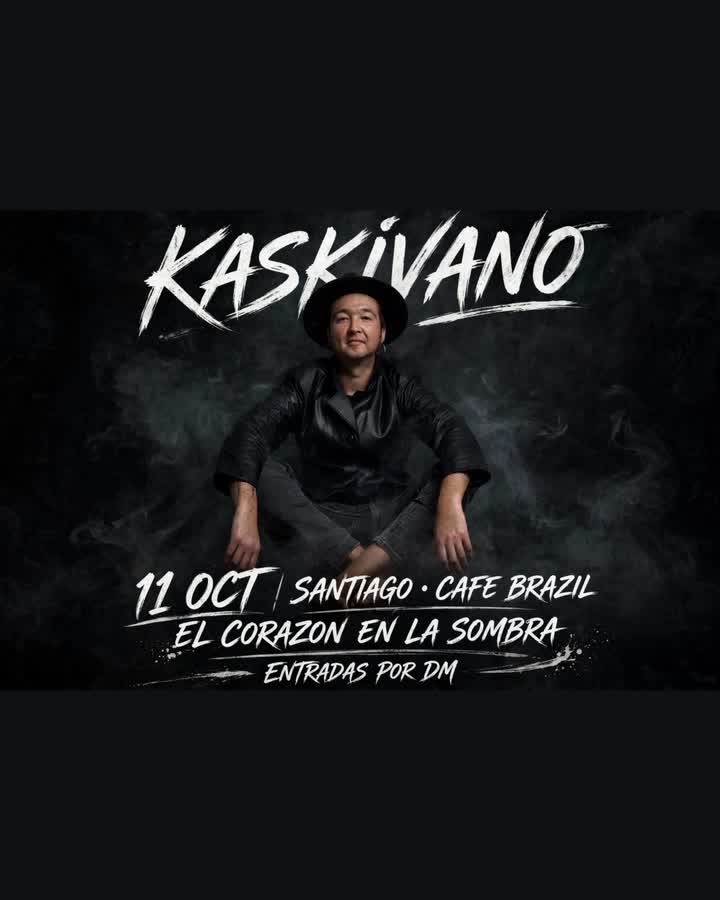 Afiche de KASKIVANO: CORAZÓN EN LA SOMBRA EN CAFÉ BRAZIL