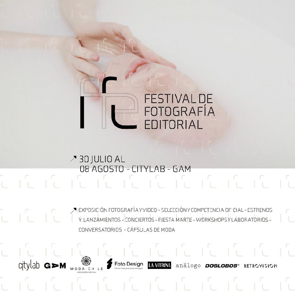 Flyer Nota Primer Festival de Fotografía Editorial llega al Citylab de GAM